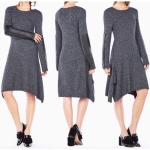 BCBGMaxazria Dahnya Grey Sweater Dress, size XS